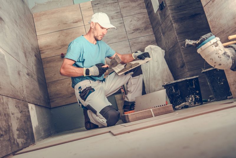 Our team working on Bathroom Remodeling projects in Lorain County, OH