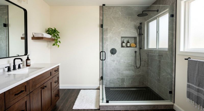 Tub To Shower Conversion in Berea, OH