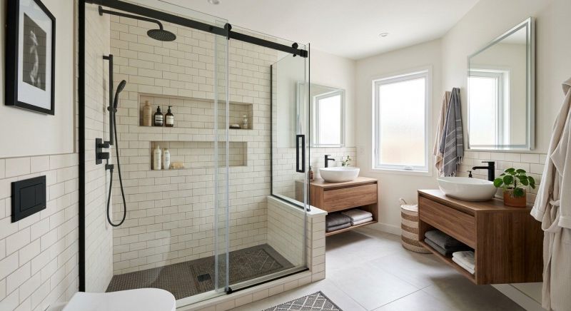 Tub To Shower Conversion in Broadview Heights, OH