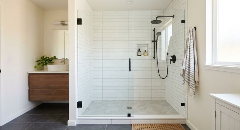 Tub To Shower Conversion in North Ridgeville, OH